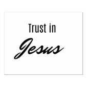 イエスを信頼する ラバースタンプ (インプリント)