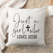 イエスを愛する女パーソナライズされたの子 クッション (ブランケット)