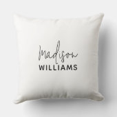 イエスを愛する女パーソナライズされたの子 クッション (裏面)