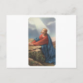 イエスを描いた追悼カード ポストカード (正面)