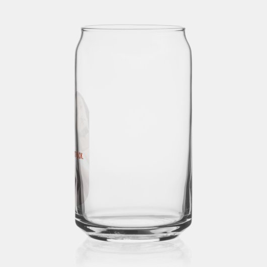 イエスを白おもしろいい背景に戻す ガラス缶 (左)