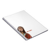 イエスを白おもしろいい背景に戻す ノートブック (右側)