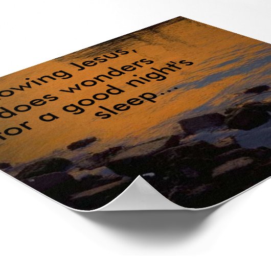 イエスを知っ疑問に思て... ポスター (角)