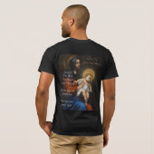 イエスを見つけて命を見つける Tシャツ (裏面フル)