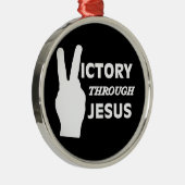 イエスを通した勝利 メタルオーナメント (右)