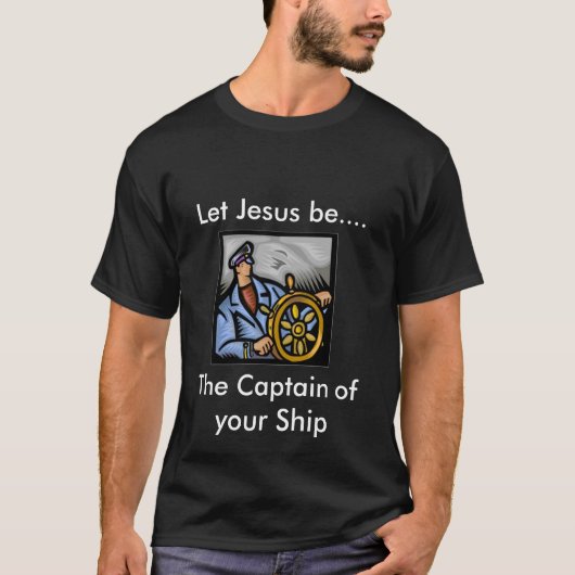 イエスをTシャツ隊長にしよう Tシャツ (正面)