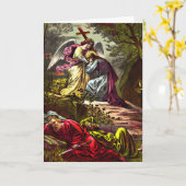 イエスアットゲッセマングカード カード (黄色い花)