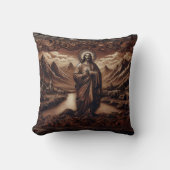 イエスアミッドマウンテンランドスケートアットデュスク クッション (正面)