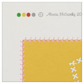 イエスアンドキュートセントベビーキルト広場 ファブリック (クローズアップ)