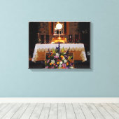 イエスインザサクラメン賛美トキャンバスプリント キャンバスプリント (インサイチュ (ウッドフロア))