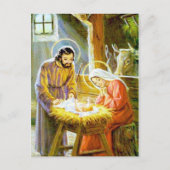 イエスインザマンガークリスマス出生 シーズンポストカード (正面)