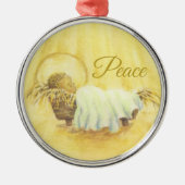 イエスインマンガークリスマスセラミックオーナメント メタルオーナメント (正面)