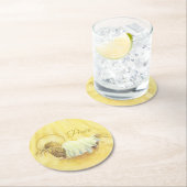 イエスインマンガークリスマス紙コースター ラウンドペーパーコースター (インサイチュ)