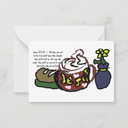 イエスウィング ノートカード (正面)