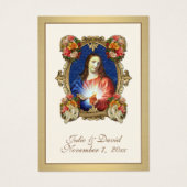 イエスエレガント金ゴールド結婚式の引き出物カード (正面)