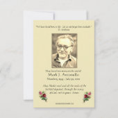 イエスエンジェルス悔やみや弔慰葬儀カトリック サンキューカード (正面)