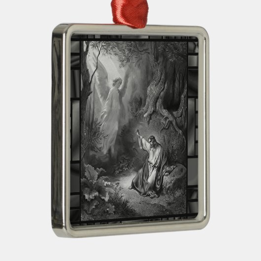 イエスエンジェルヴィンテージアートドアオーナメント メタルオーナメント (右)