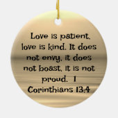 イエスオーナメントと聖書聖句 セラミックオーナメント (裏面)