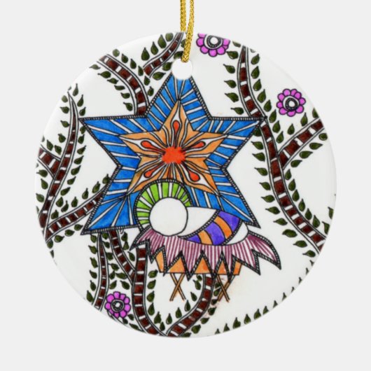 イエスオーナメント セラミックオーナメント (正面)