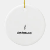 イエスオーナメント セラミックオーナメント (裏面)