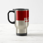 イエスカスタムの名前にある赤いキリスト教徒 トラベルマグ (左)