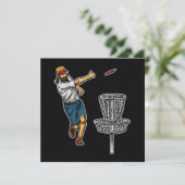 イエスカッコいいディスクゴルフギフトアイディア 招待状 (スタンド正面)