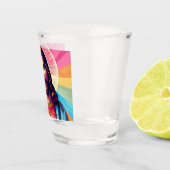 イエスカラフルはグラスを撃った！ ショットグラス (右)