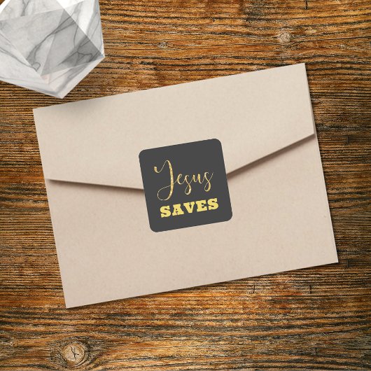 イエスキエ救ロ金ゴールドグリッター スクエアシール