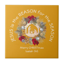 イエスキリストがイエロークリスチャンのクリスマスサーの理由 タイル