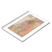 イエスキリストのイベントの地図と早生 ノートブック (左側)