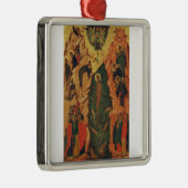 イエスキリストのバプテスマのビザンチンの象徴 メタルオーナメント (右)