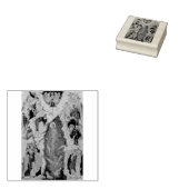 イエスキリストのバプテスマのビザンチンの象徴 ラバースタンプ (押印)