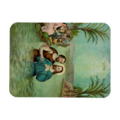 イエスキリストのバプテスマ マグネット (横)