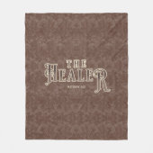 イエスキリストのヒーラー名バイブル聖なる書物、 経典 フリースブランケット (正面)