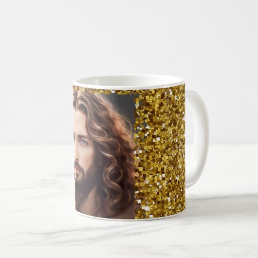 イエスキリストのマグカップ コーヒーマグカップ (正面右)