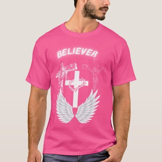 イエスキリストの信者 Tシャツ (正面)