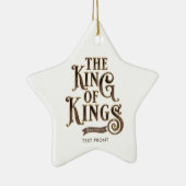 イエスキリストの名前キングスバイブルの王 セラミックオーナメント (右)