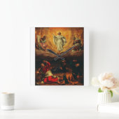 イエスキリストの変容 スクエア壁時計 (ホーム)