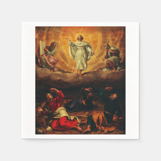 イエスキリストの変容 スタンダードカクテルナプキン (正面)