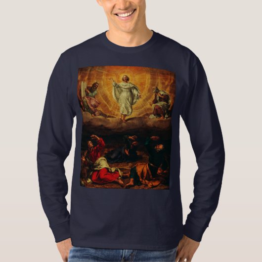 イエスキリストの変容 Tシャツ (正面)