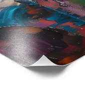 イエスキリストの宗教色 フォトプリント            (角)