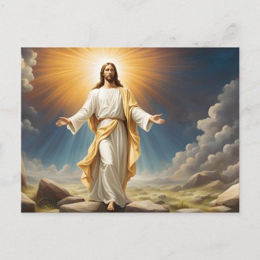 イエスキリストの復活 ポストカード (正面)