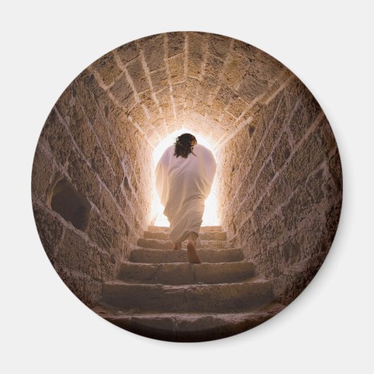 イエスキリストの復活 マグネット (正面)