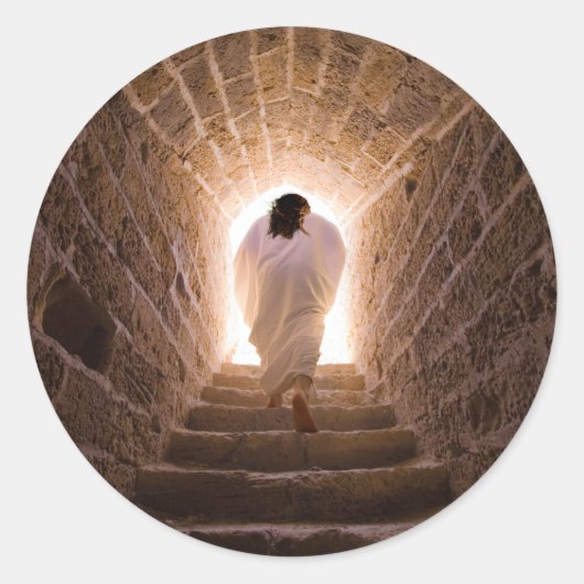 イエスキリストの復活 ラウンドシール (正面)