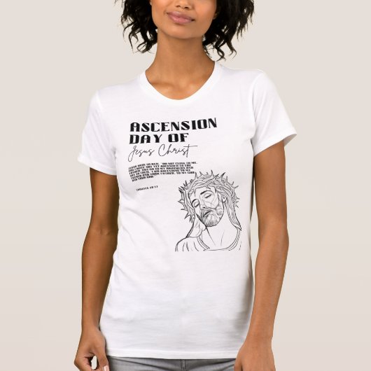 イエスキリストの昇天日 Tシャツ (正面)