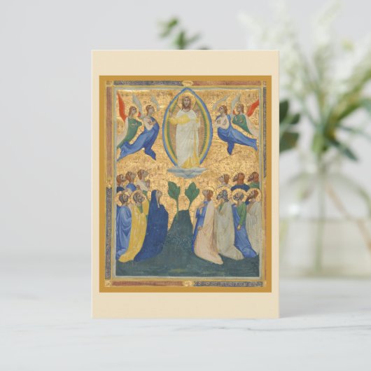 イエスキリストの昇天 サンキューカード (スタンド正面)