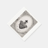 イエスキリストの最も神聖なハート スタンダードカクテルナプキン (角)