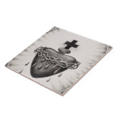 イエスキリストの最も神聖なハート タイル (側面)