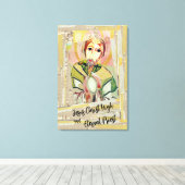 イエスキリストの永遠の祭司 キャンバスプリント (インサイチュ (ウッドフロア))