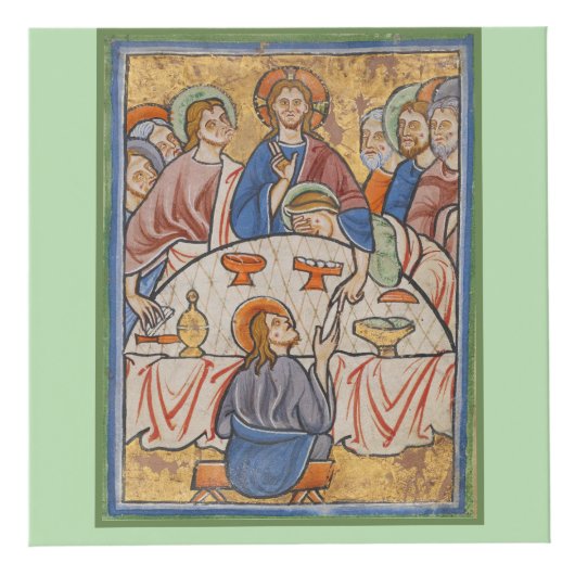 イエスキリストの生涯中世の芸術 フォトキューブ (正面)